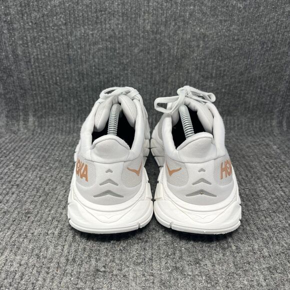 Hoka One One Arahi 6 Nimbus Cloud Grey Gold Running Shoes Women’s 9.5 B - Picture 4 of 10